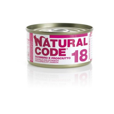 NATURAL CODE 18 SGOMBRO E PROSCIUTTO 85 GR