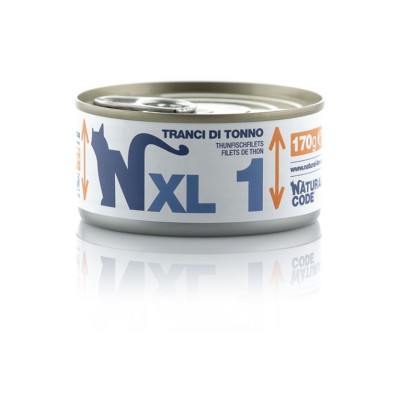 NATURAL CODE XL1 TRANCI DI TONNO 170GR