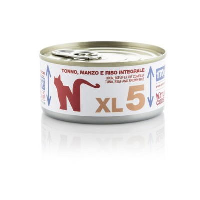 NATURAL CODE XL5 TONNO MANZO E RISO INTEGRALE 170GR