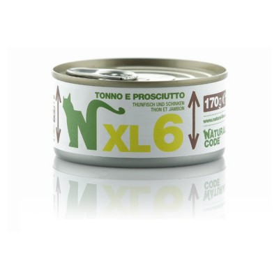 NATURAL CODE XL6 TONNO E PROSCIUTTO 170GR