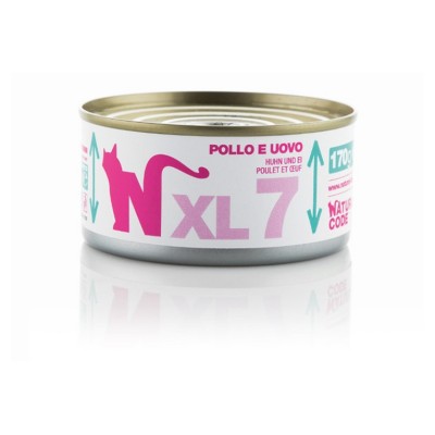 NATURAL CODE XL7 POLLO E UOVO 170GR