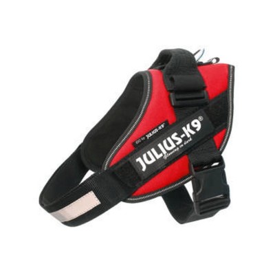 JULIUS K9 POWERHARNESS ROSSO 2XL40-70KG