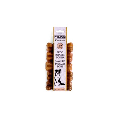 VIKING OSSO PELLE BOVINA 8,5CM 5PZ