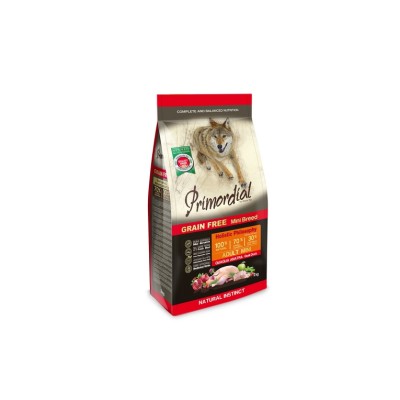 PRIMORDIAL DOG MINI ANATRA E QUAGLIA 2KG