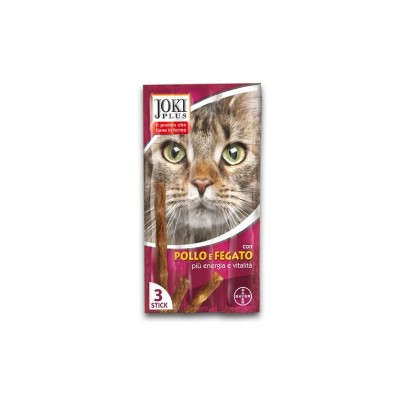 JOKI PLUS GATTO POLLO/FEGATO 3X5GR JOKI PLUS GATTO POLLO/FEGATO 3X5GR