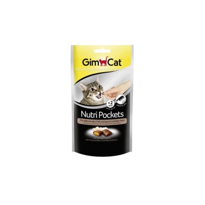 GIMBORN NUTRIPOCKETS POLLO E BIOTINA 60GR