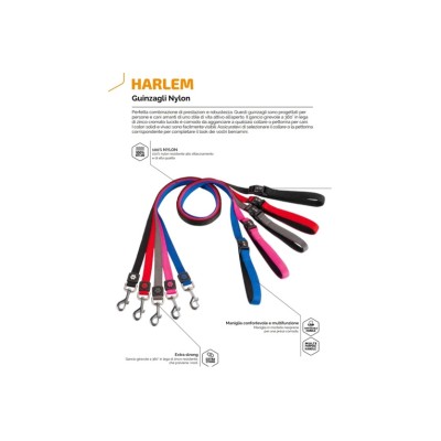 GIMBORN GUINZAGLIO HARLEM BLU 2*120CM