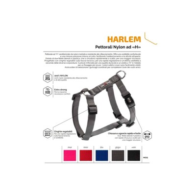 GIMBORN PETTORINA H NYLON ROSA 67-90CM