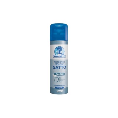 SANO E BELLO SHAMPOO MOUSSE GATTO 200ML
