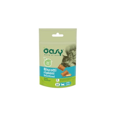 OASY CAT BISCOTTI STERILIZED 60GR