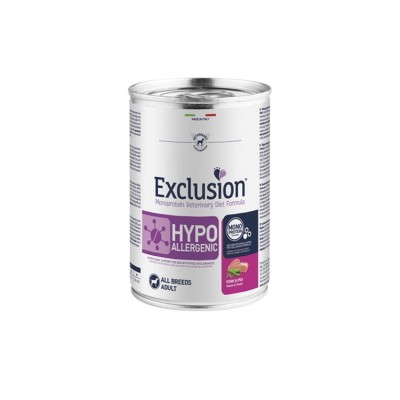 EXCLUSION DIET DOG HYPO MAIALE E PISELLI 400GR EXCLUSION DIET DOG HYPO MAIALE E PISELLI 400GR