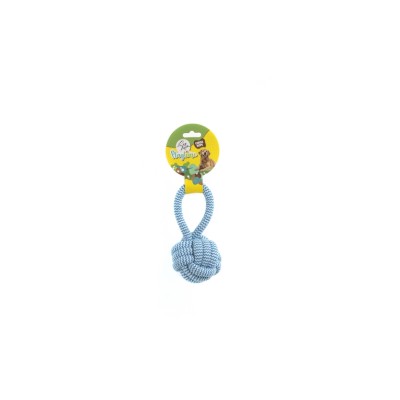 LEOPET PALLA IN CORDA CON MANIGLIA 18CM