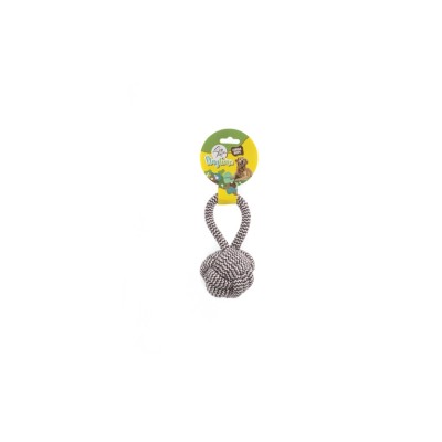 LEOPET PALLA IN CORDA CON MANIGLIA 18CM