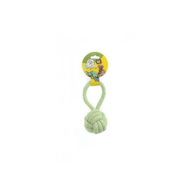 LEOPET PALLA IN CORDA CON MANIGLIA 18CM