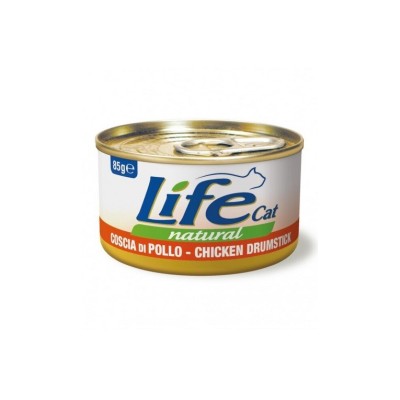 LIFE CAT FILETTI DI COSCIA DI POLLO 85GR