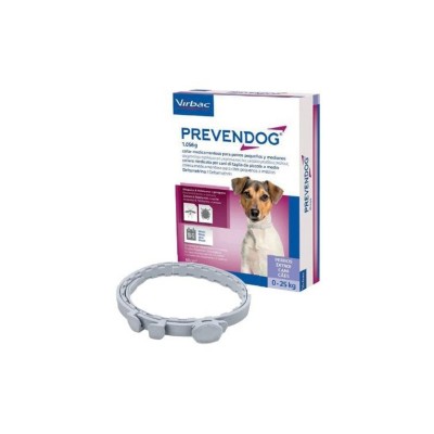 VIRBAC PREVENDOG COLLARE ANTIPARASSITARIO DA 0KG A 25KG -2 COLLARI 60CM