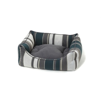 LEOPET CUCCIA RODI GREEN STRIPES 70X85CM