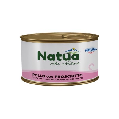 NATUA POLLO CON PROSCIUTTO IN JELLY 85GR