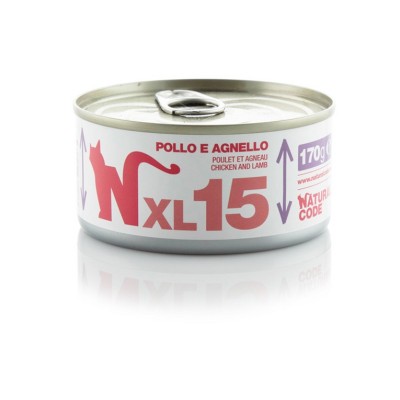 NATURAL CODE XL15POLLO E AGNELLO 170GR