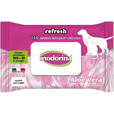 INODORINA SALVIETTE ALOE VERA 110PZ