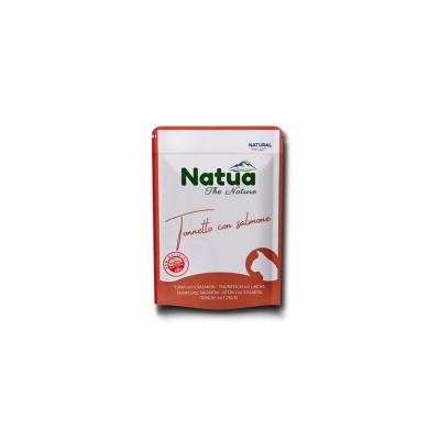NATUA BUSTA TONNETTO CON SALMONE 70GR