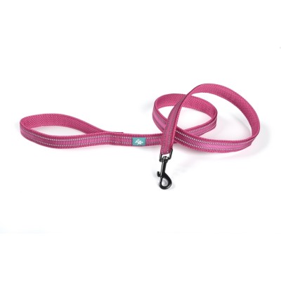 LEOPET GUINZAGLIO MESH FUXIA L