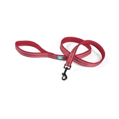 LEOPET GUINZAGLIO MESH ROSSO L