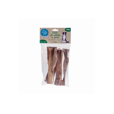LEOPET VIKING PELLE DI VITELLO A PEZZI 100GR