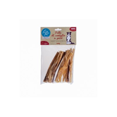 LEOPET VIKING PELLE DI CONIGLIO A PEZZI 100GR