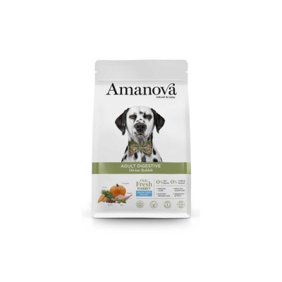AMANOVA DOG ADULT GF MEDIUM CONIGLIO 10KG
