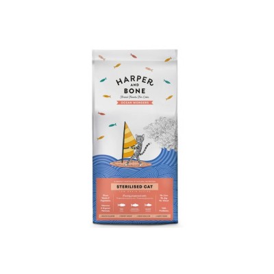 HARPER & BONE CAT STERILISED OCEAN 5KG