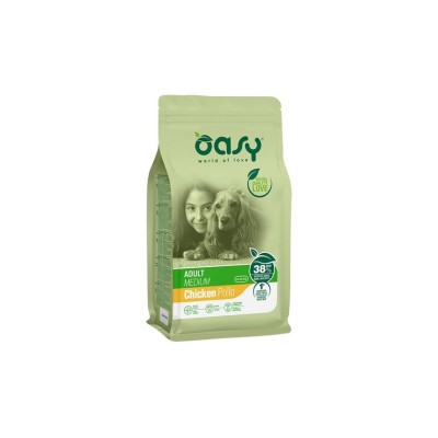 OASY DOG LIFESTAGE ADULT MEDIUM POLLO 12KG