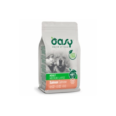 OASY DOG MONOP. ADULT M/L SALMONE 12KG