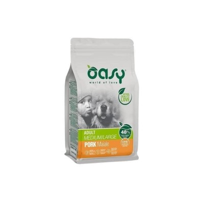 OASY DOG MONOP. ADULT M/L MAIALE 12KG