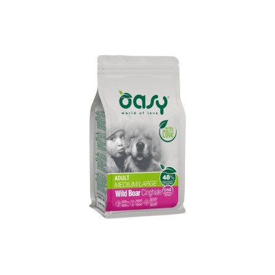 OASY DOG MONOP. ADULT M/L CINGHIALE 12KG