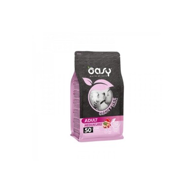 OASY DOG GRAIN FREE ADULT M/L MAIALE 12KG
