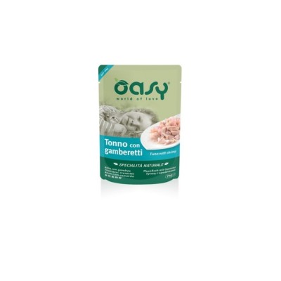 OASY CAT BUSTA SPECIALITA' TONNO CON GAMBERETTI 70GR
