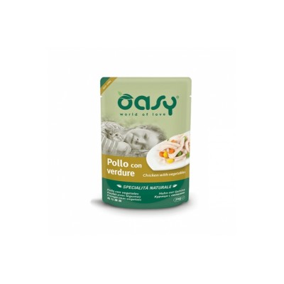 OASY CAT BUSTA  SPECIALITA' POLLO CON VERDURE 70GR