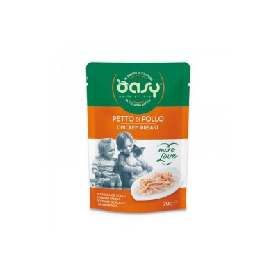OASY CAT BUSTA MORE LOVE PETTO DI POLLO 70GR