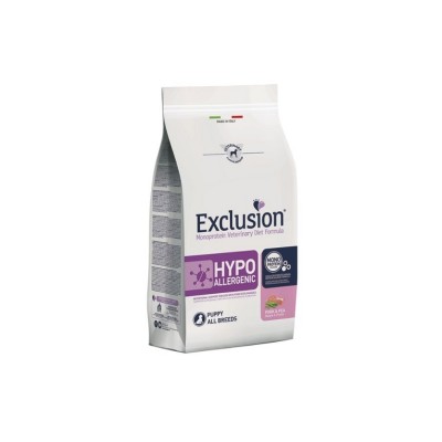 EXCLUSION DIET DOG HYPO PUPPY MAIALE PISELLI 2KG