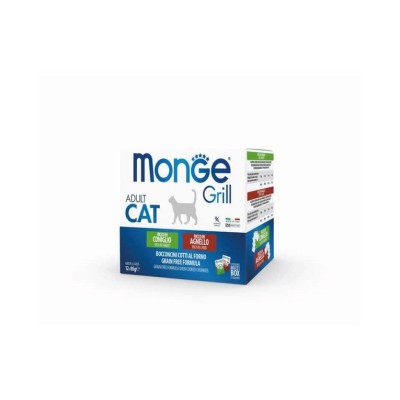MONGE CAT GRILL MPK MIX ADULT 12x85g