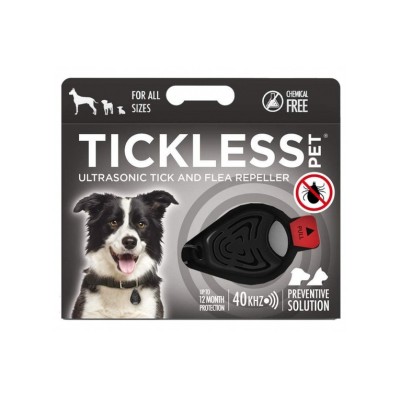 TICKLESS PET NERO TUTTE LE TAGLIE