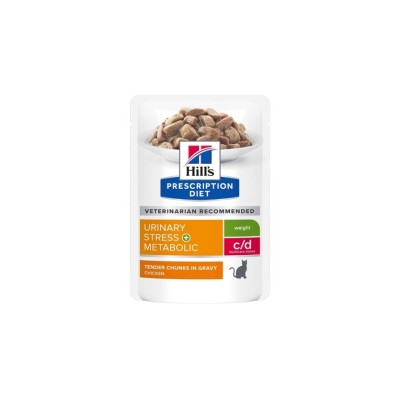 HILL'S DIET CAT C/D STRESS + METABOLIC BUSTA 85GR