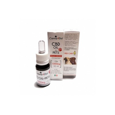 CANNA4DOL CBD OIL FOR PETS 10% 1000MG 10ML