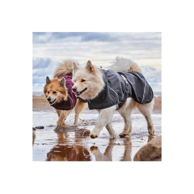 HURTTA MUDVENTUR COAT ECO EGGPLANT 55CM