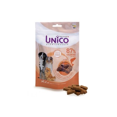 UNICO SNACK MONOPROTEICO SALMONE 80GR