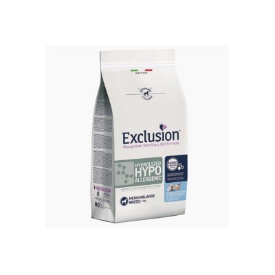 EXCLUSION DIET DOG HYPO HYDROLIZED M/L 12KG