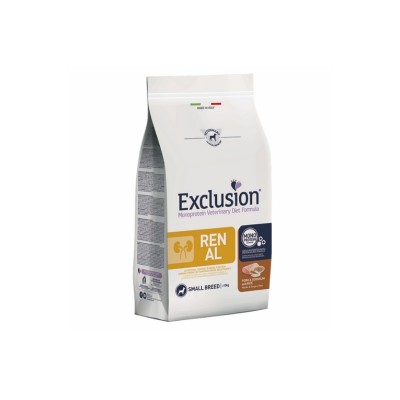 EXCLUSION DIET DOG RENAL SMALL 2KG EXCLUSION DIET DOG RENAL SMALL 2KG