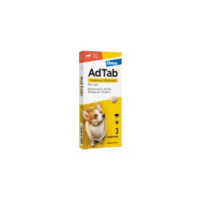 ELANCO ADTAB 3 COMPRESSE PER CANI 5,5KG-11KG