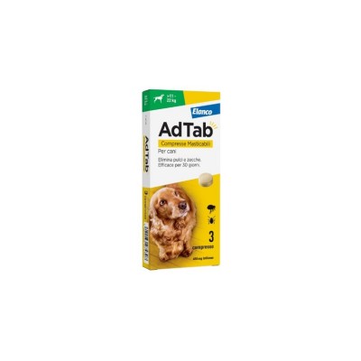 ELANCO ADTAB 3 COMPRESSE PER CANI 11KG-22KG